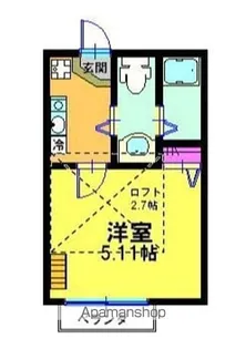 ウィステニア弘明寺【2階】の間取り
