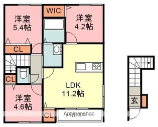 ビジョン【2階】の間取り