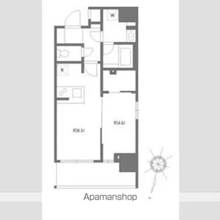アジールコート板橋本町【7階】の間取り