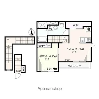 TFハウス杉並【3階】の間取り