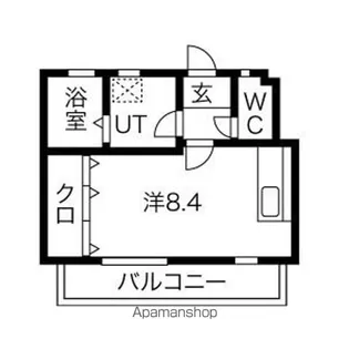 エステート【2階】の間取り