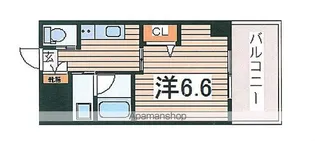 ファーストクラス市民病院前【5階】の間取り