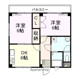フレンドハイツ【101号室】の間取り