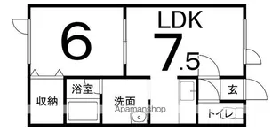 ベネッセⅢ【2階】の間取り