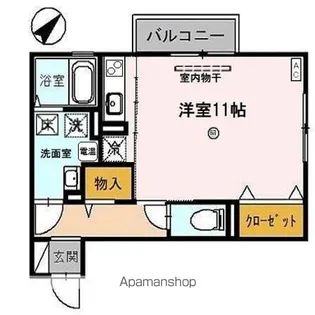 リヴェール【1階】の間取り