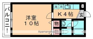 グランドパレス若葉【205号室】の間取り