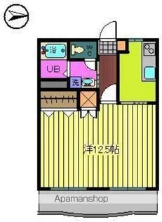 古川フラット【3階】の間取り