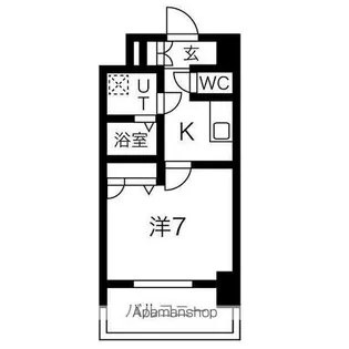 エスリード大須観音プリモ【4階】の間取り