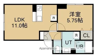 エトアール杉並台(エトアールスギナミダイ)【101号室】の間取り