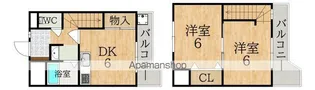 ロイヤル・モアあやめ池【1階】の間取り