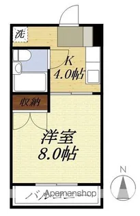 フレッシュハイツ【1階】の間取り