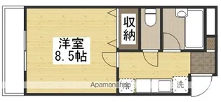 プレステージ高島(北棟)【1階】の間取り