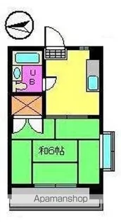 ハイツ清水【2階】の間取り