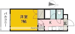 ジョイフル第3小坂【4階】の間取り