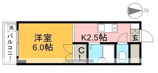 ハイツA【3階】の間取り