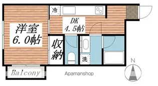 東京都国分寺市日吉町2丁目【マンション】の間取り