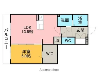 THE FIRST【2階】の間取り