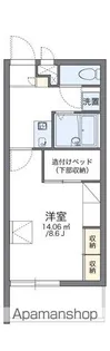レオパレスプロスペラーKOKADO【211号室】の間取り