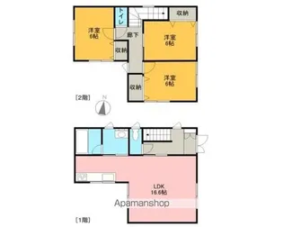 メゾンドファミリー【A号室】の間取り