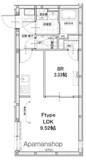 FAIR東向島【3階】の間取り