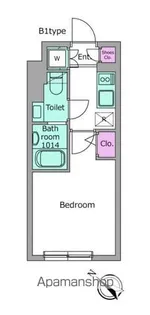 ラクラス南行徳【4階】の間取り