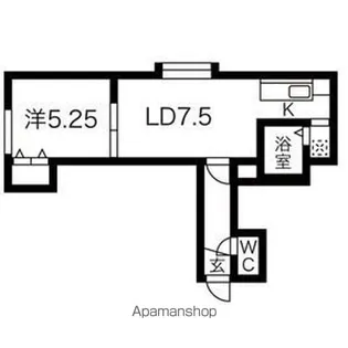 FOYER(フォアイエ)【203号室】の間取り