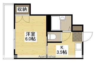 コーポ佐々木【3階】の間取り