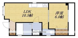 ANSOU東三国【3階】の間取り