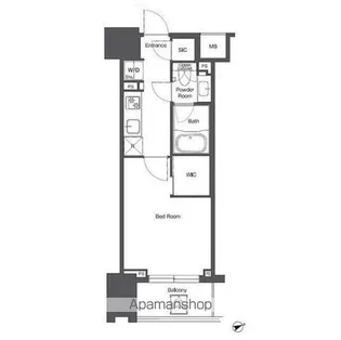 コンフォリア東陽町【6階】の間取り