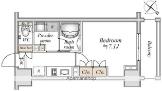 LA DOUCEUR巣鴨【10階】の間取り