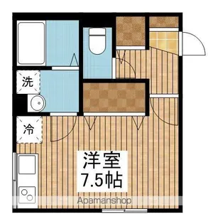 参戸寮【2階】の間取り