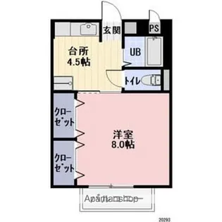 TOSCANA【2階】の間取り