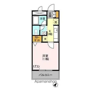 アトラクト松代【3階】の間取り