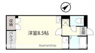 アシスト第2盛岡マンション【213号室】の間取り