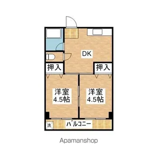 向陽ビル【1003号室】の間取り