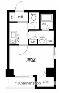 ローズマンションミヤハラ【203号室】の間取り