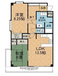 CLIE HIRATA【4階】の間取り