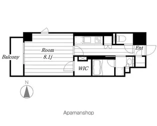 パークアクシス名駅南グランデ【9階】の間取り