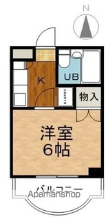 NPハイツ【6階】の間取り