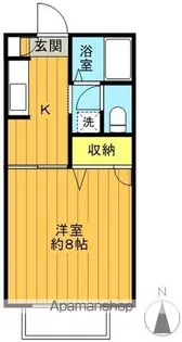 プラザ921【2階】の間取り
