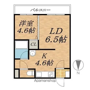 T−FLAT 204【2階】の間取り