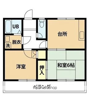 コーポ未来【2階】の間取り