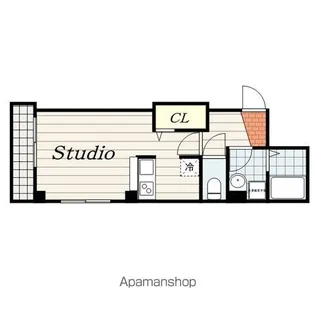 グランデュールSOGA【403号室】の間取り