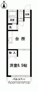 ラフォーレ山王【3号室】の間取り