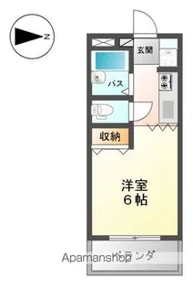 エスポワール老松【2階】の間取り