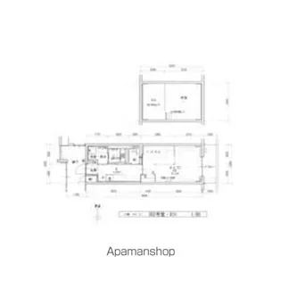FLAT御器所【302号室】の間取り
