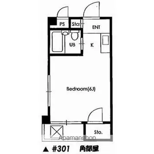 東京都目黒区上目黒4丁目【マンション】の間取り