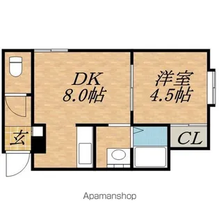プレステージ23【2階】の間取り