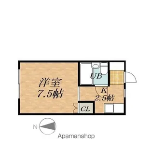 シャトレ白樺【2階】の間取り