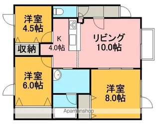 ソレイユⅡ【1階】の間取り